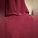 Gallery Red Utility Jacket With Removable Hood & Lining Sz M Red Hidden Buttons. Photo 11