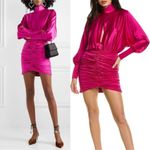 RETROFETE Silk Barbara Mini Dress in Orchid Pink size XS NEW $695 Photo 8