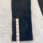 Free People SOLD!!!! Black Faux Leather Skinny Zipper Pants Photo 7