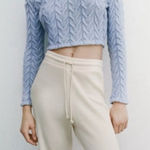 ZARA  Cable knit‎ top with cut out detail Photo 0