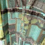 Vtg Alain Weiz Silk Swim Coverup size 16 V Photo 3