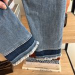 Ann Taylor Mid-Rise The Skinny Crop Fringe Hem Jeans, 2 Photo 5