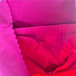 Danskin Scallop Hem Womens Thin Double Strap Crop Tank Luminous Pink Sz L Photo 5