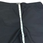 Loft Straight Leg Dress Pants Black Women’s Size 8 Side Zip Work Career Photo 6