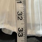 Lulus Embrace Your Beauty Ivory Pleated Long Sleeve Skort Romper Chiffon Large Photo 11