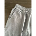 Vuori Womens Halo Performance Short Medium Pale Gray Heather Altered Athletic Photo 3