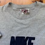 Nike Vintage Reworked Cropped T-Shirt Size XL Gray Patchwork Photo 2