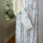 Vintage Gunne Sax By Jessica Blue White Floral Laced Prairie Dress Sz 7 AS IS Photo 11