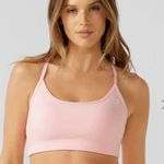 Lorna Jane Active Sammy Racerback Sports Bra Apricot Peach Pink Medium? Photo 0
