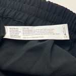 Eileen Fisher 100% Silk Crepe Pull-on Drawstring Pant Womens Size Small Black Photo 2