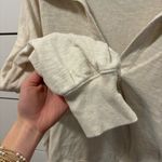 Aerie  Cream Collared Crewneck Photo 4