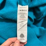 WoolOvers Cashmere Merino Crew Neck Cardigan Blue Size Large Photo 6