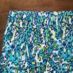 Lilly Pulitzer  Ella Sea Blue It’s A Stretch Animal Print Shorts Skort Photo 3