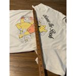 Disney Winnie the Pooh Graphic T Shirt Cream White Womens Size Small Photo 4