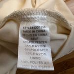 Look East Boutique Womens Romantic Coquette Peasant lined Cream Maxi Dress|Sz:M Size M Photo 10