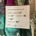 Raga Anthropologie Floral Print Sequin Sheer Boho Chic Midi Dress Size Small NWT Photo 10