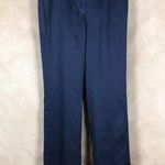 Le Suit  Dark Blue Sleek Work Trousers NWT Size 4 Photo 0