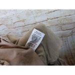 Nili Lotan East Hampton Pants Women 12 Khaki Twill Crop Raw Ankle Trouser $345 Tan Photo 13