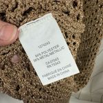 House of Harlow Women’s Large 1960 Revolver Crochet Maxi Dress Tan Photo 3