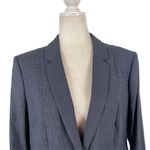 Hugo Boss New Women's 12 Jalouise Longline Stretch Wool Blend Blazer Career Job Photo 8
