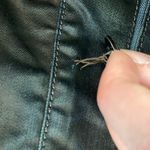 Aventures des Toiles Distressed Blue Denim Jacket Womens 38 Medium Photo 11