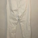 Good American Good Legs Straight White Jeans Raw Hem Ankle size 18 Plus Photo 2
