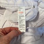 Refuge NWT  sz 13 jr boyfriend relaxed high rise distressed ripped white jeans Photo 8