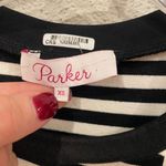 Parker  Hermosa Crewneck Short-Sleeve Striped Combo Dress Size XS EUC Photo 2