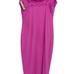 SKIMS Fits Everybody Long Sleep Dress Large Neon Orchid NWT Defective Photo 2