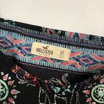 Hollister  Pink Navy ? Blue Elephant Animal Geo Striped Boho Sleeveless Tank Top Photo 4