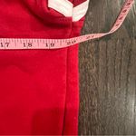 Champion Red Quarter-Zip Sweatshirt Photo 8