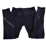 Lululemon  Leggings Women's Blue Mesh Sheer Side Panels High Rise Size 6 Photo 6