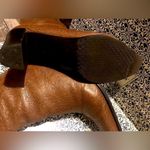 vintage A. Marinelli boots by Marinelli Genuine Leather Floral Embossed Brown Size 8.5 Photo 5