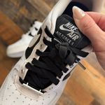 Nike Air Force 1 Low '07 PRM white black sneakers shoes mens 7.5 women’s 9 Photo 6