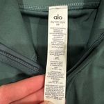 Alo Yoga NWT  Softsculpt Precision 1/4 Zip Long Sleeve (Clover Green) Size XS Photo 3