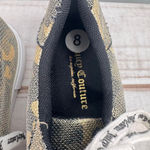 Juicy Couture  Charter Gold Studded Camouflage Sneakers Mobwife Glam Bling Size 8 Photo 7