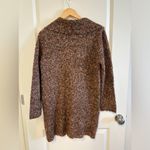 Christopher & Banks  Women’s Long Cardigan Color Brown Multi Size M Photo 2