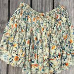 FP One Third Charm Printed Mini Skirt | size large | free people | green combo Photo 5