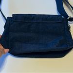 Kipling  Sabian Mini Crossbody Bag Blue Bleu 2 Nylon Adjustable Strap Purse Photo 8