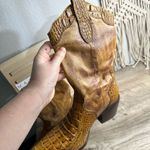 Miz Mooz Women’s 39 Faux Crocodile Western Cowgirl Boots Photo 7