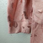 Jaclyn Smith  Intimates 1X Metallic Hearts Pink Pajamas Sleepwear Plus 2-Piece Photo 12