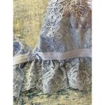 Oh La La Cherie Paris Blue Floral Lace Bralette XL Blue Size L Photo 3