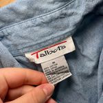 Talbots Denim Button Down Loose Shirt Photo 2