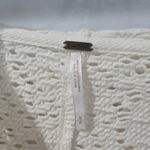 Free People Free People Sweater Women Small White Cardigan Lace Crochet Jacket Hoodie Photo 4