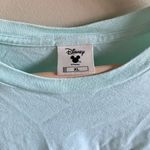 Disney Mickey Mouse Short Sleeved Teal Tee Shirt Top Women’s Size XL Surfboard Photo 1