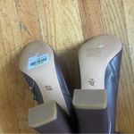 Rag & Co Brown Leather Block Heel Booties Size 9 Photo 3