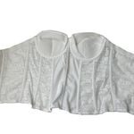 Dominique Colette Underwire Strapless Bustier 8949 White Size 40C Photo 3