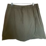 Karen Scott  skort green 100% cotton size xl Photo 9
