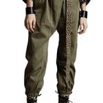 R13  | Crossover Utility Drop Pant in Olive Photo 0