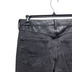 American Eagle  Super High Rise Ankle Straight Jeans Black Size 14L Photo 11